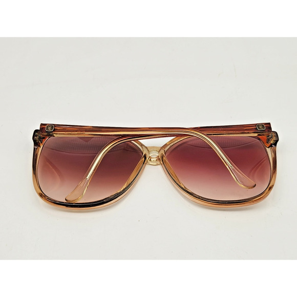 Vintage Bausch Lomb Ray-Ban Oversized Butterfly Sunglasses Italy Brown Frame main image 13